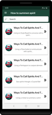 How to summon spirit android App screenshot 2